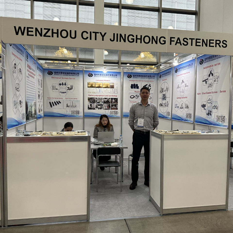 Wenzhou City Jinghong Fasteners Co., Ltd. deltog i den 20: e Fasttec -utställningen i Ryssland