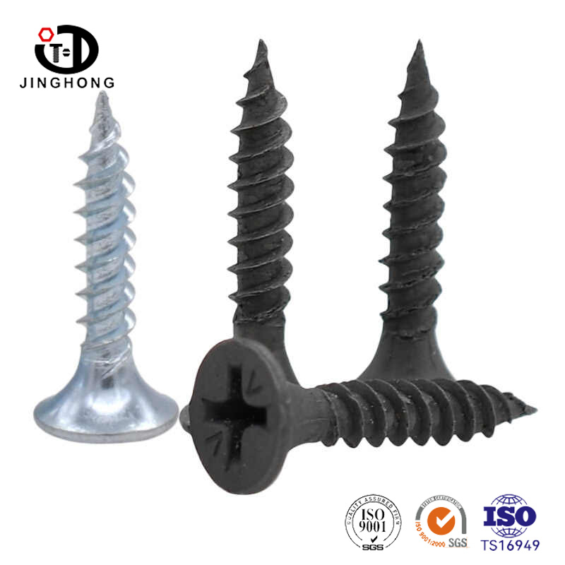 Cross Countersunk huvud torrväggskruvar
