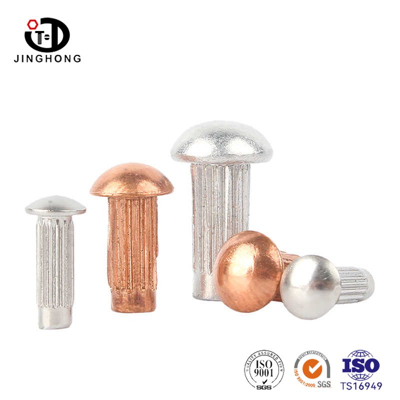 Dome Head Solid Rivet Copper Nitets