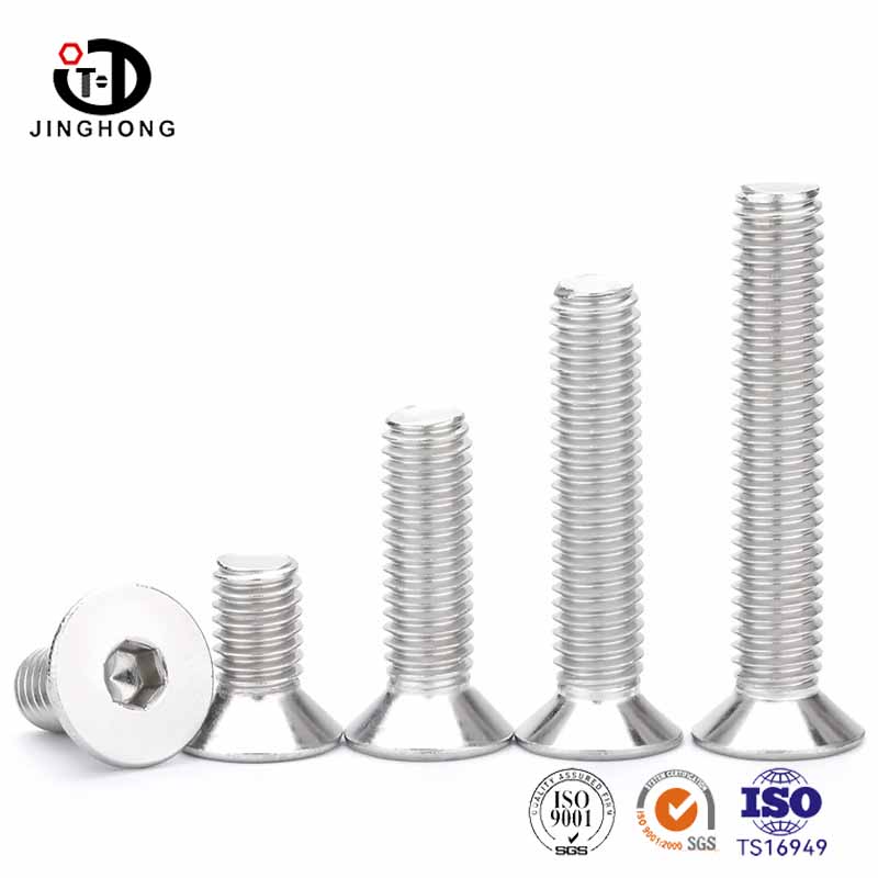 Rostfritt stål Countersunk Head Hex Socket Bolt